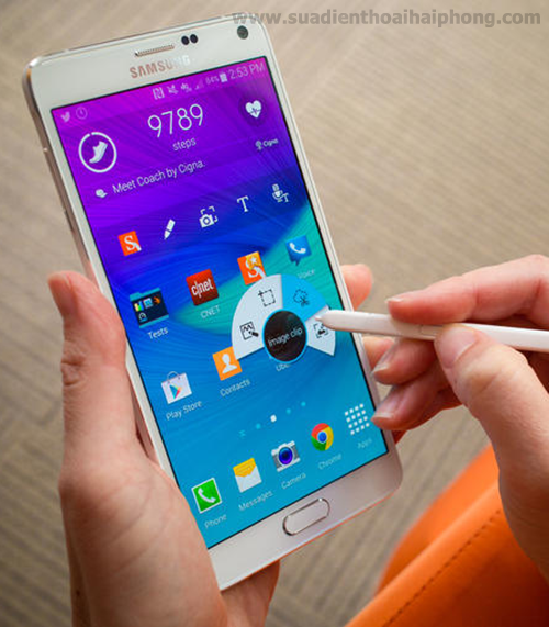 Thay mặt kính cảm ứng Samsung Galaxy Note 4 tại Hải Phòng