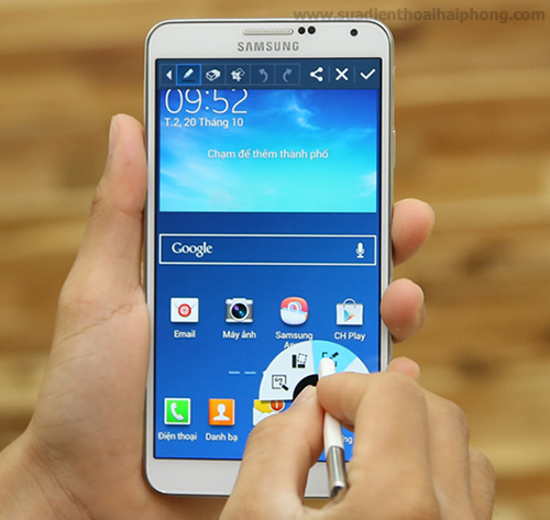 Thay mặt kính cảm ứng Samsung Galaxy Note 3 tại Hải Phòng