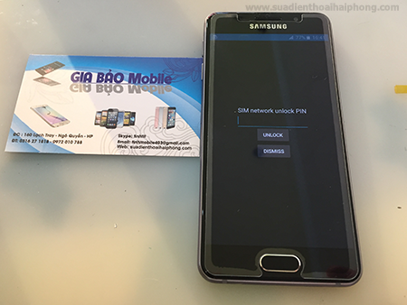 Mở mạng Samsung galaxy A3 lấy ngay tại Hải Phòng